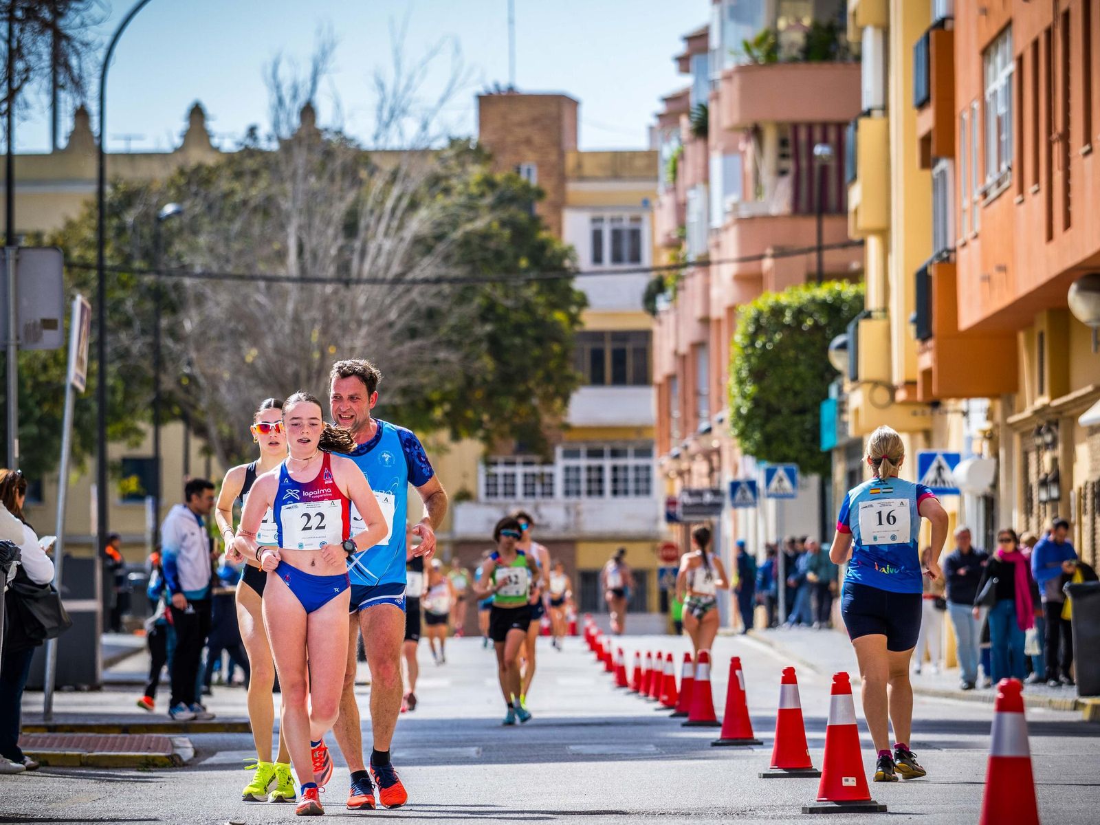 San Fernando acoge el Campeonato de Andalucía de Marcha en Ruta: las imágenes