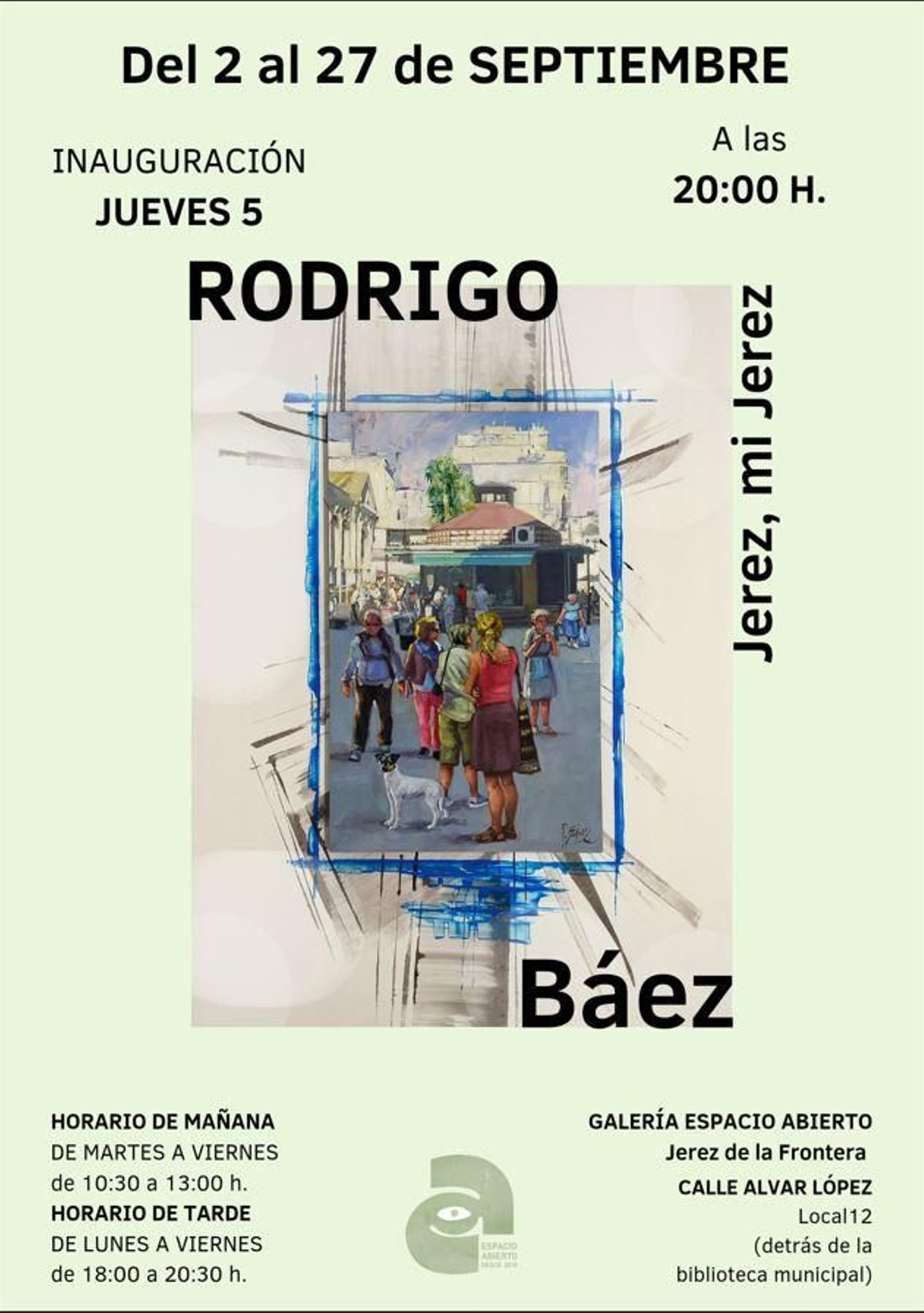 Cartel anunciador de la exposición.