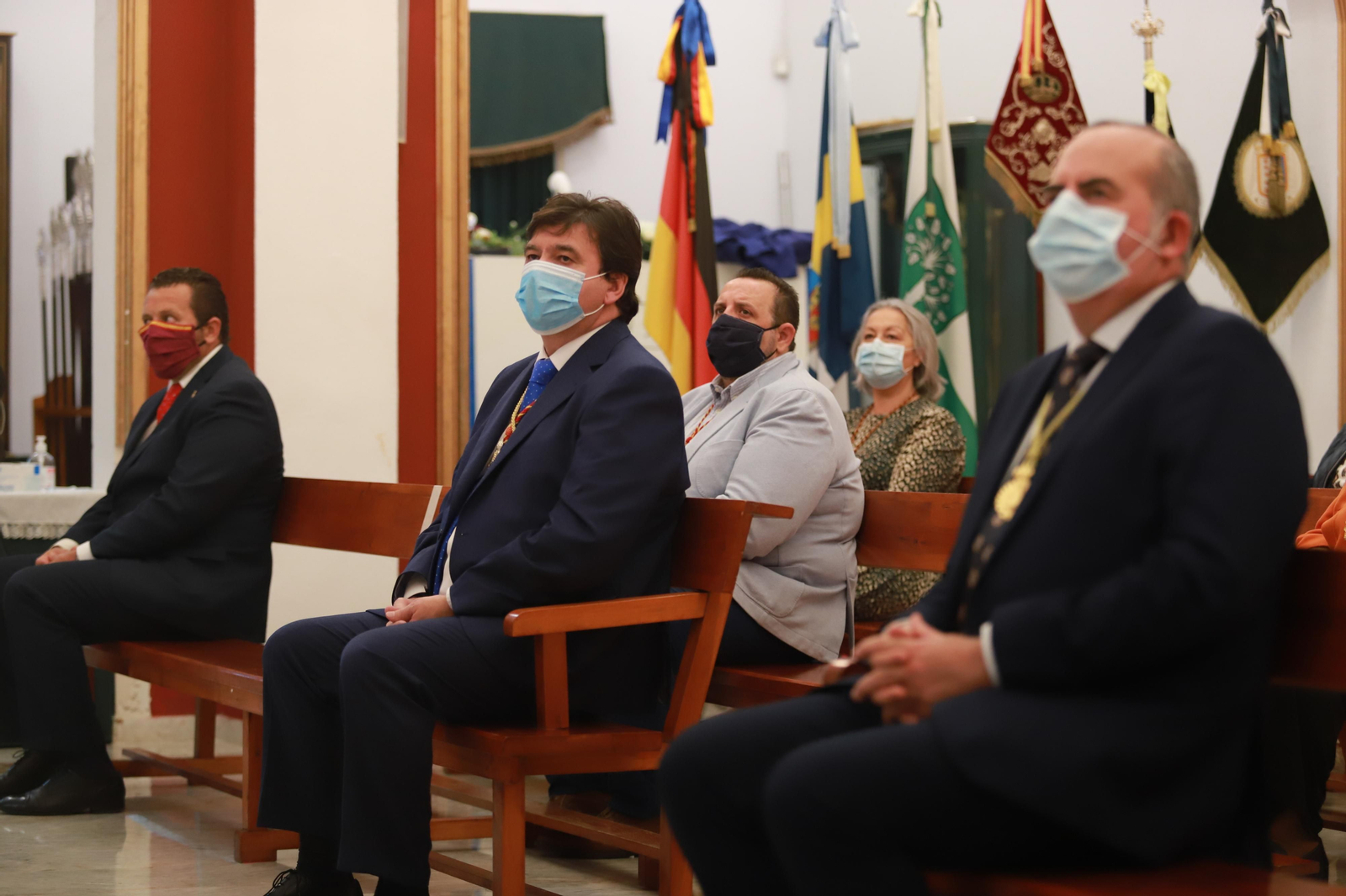 Imágenes de la función principal de Emigrantes, presidida por el obispo de Huelva, José Viaplana Blasco