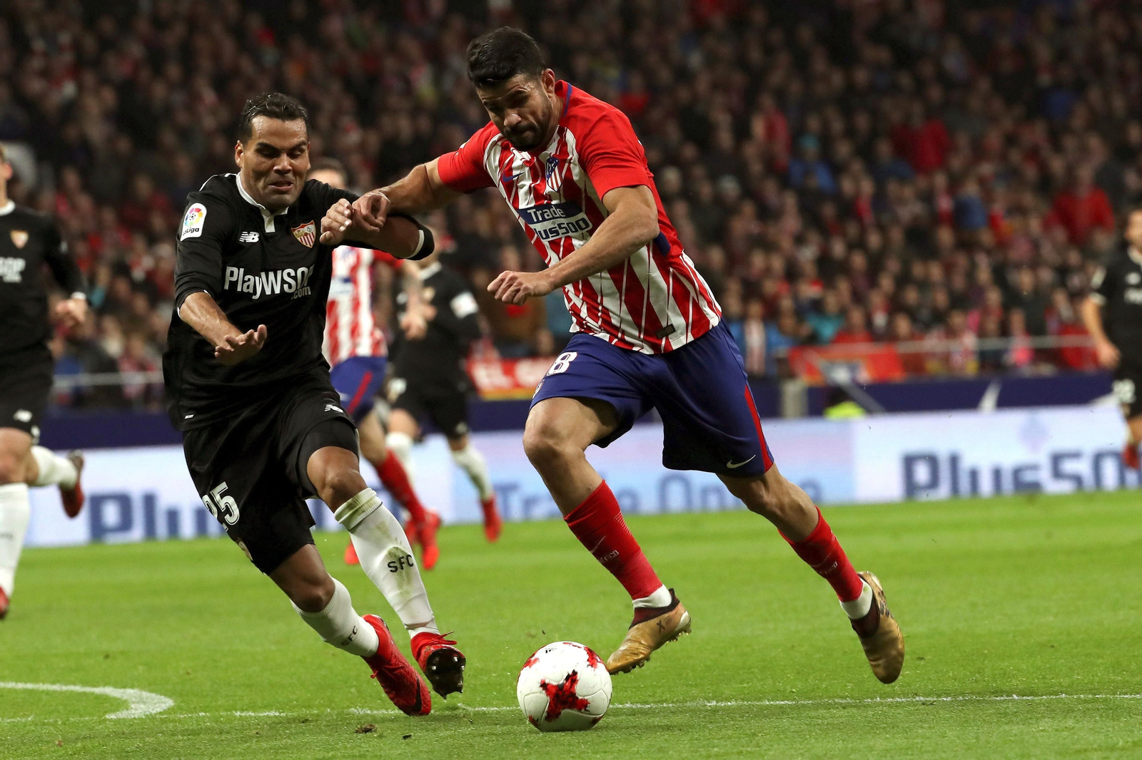 Las imágenes del Atlético de Madrid-Sevilla