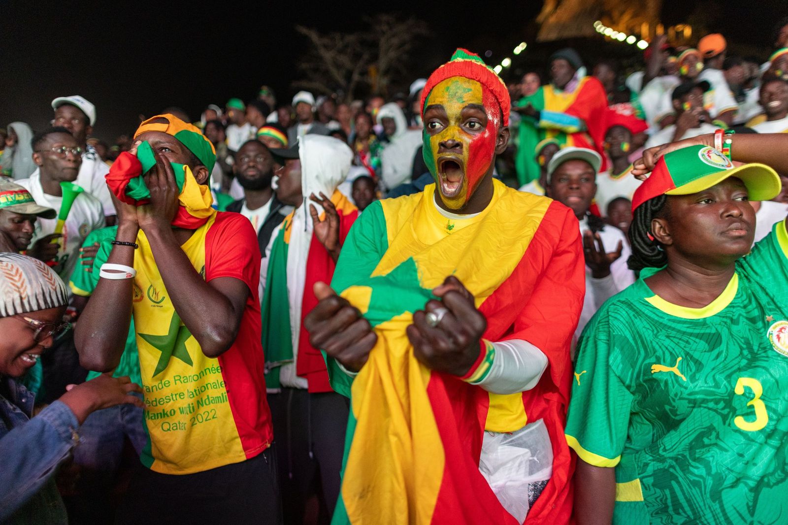 Las fotos de la final entre Marruecos y Senegal