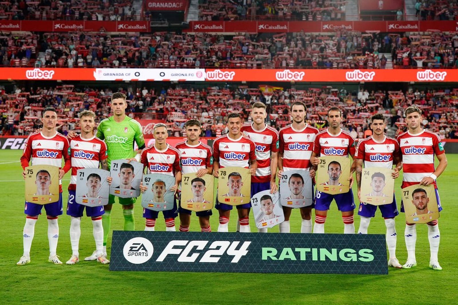 Los once titulares de Paco López ante el Girona