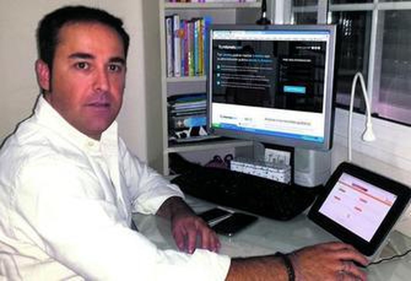 Óscar Martínez, emprendedor informático que se percató del fallo de seguridad en la web municipal.