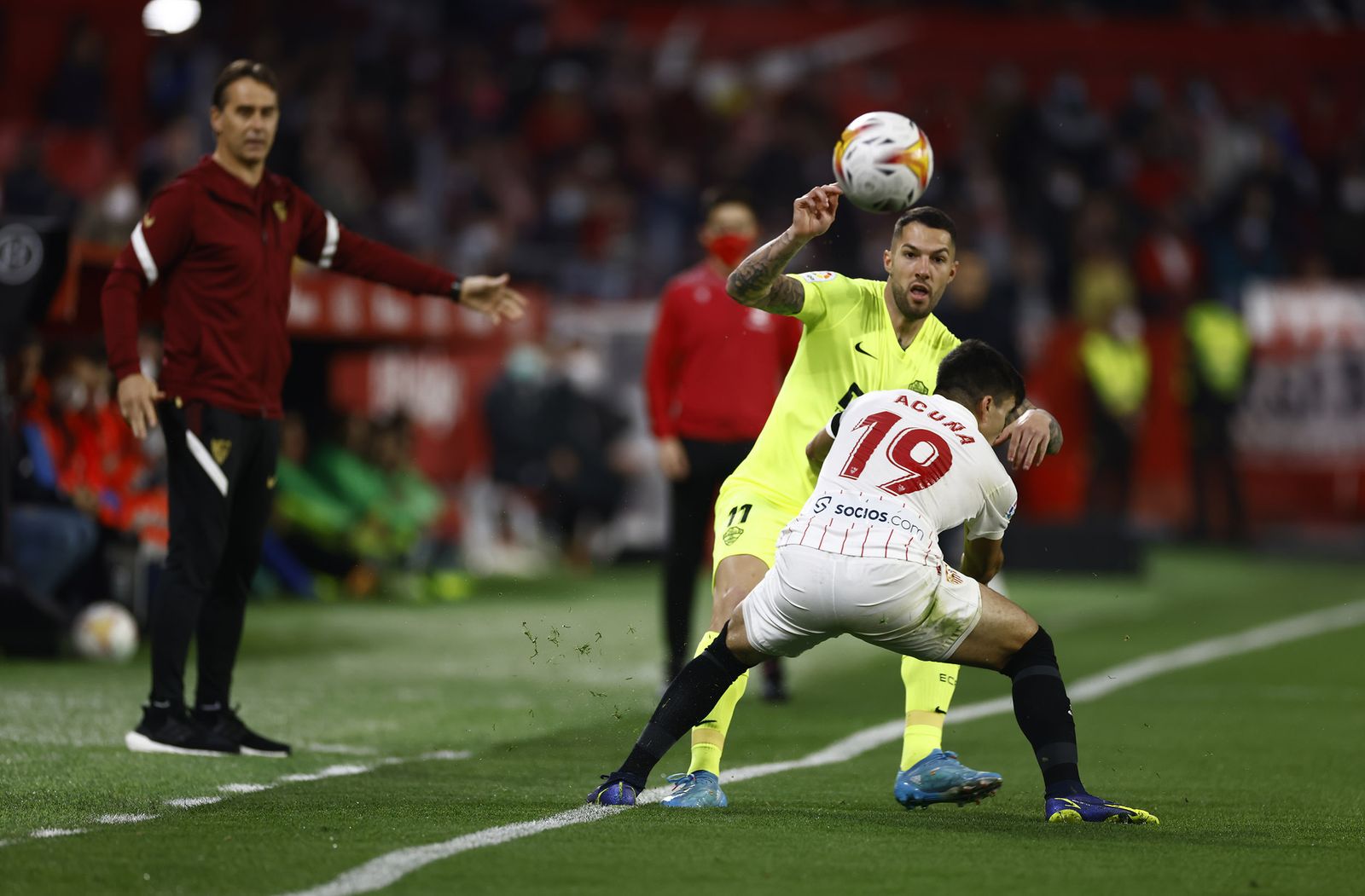 Las imágenes del Sevilla-Elche