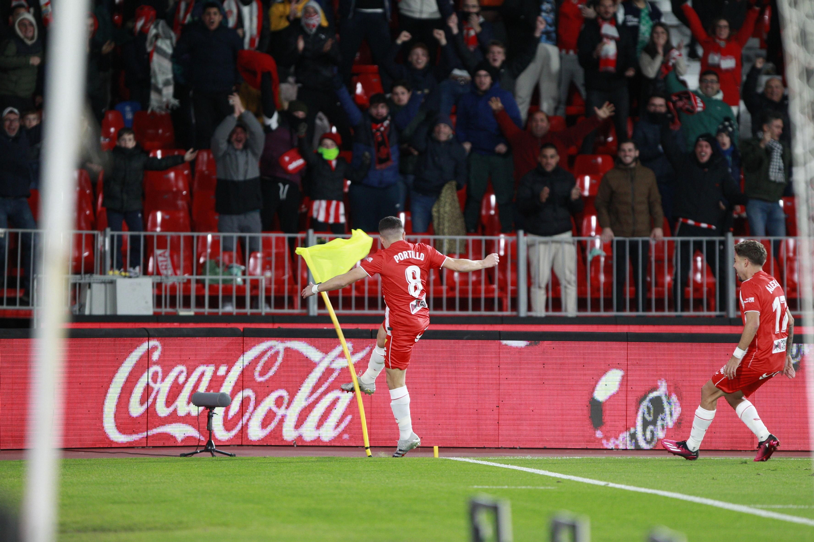 Imágenes del partido U.D. Almería-R.C.D. Espanyol