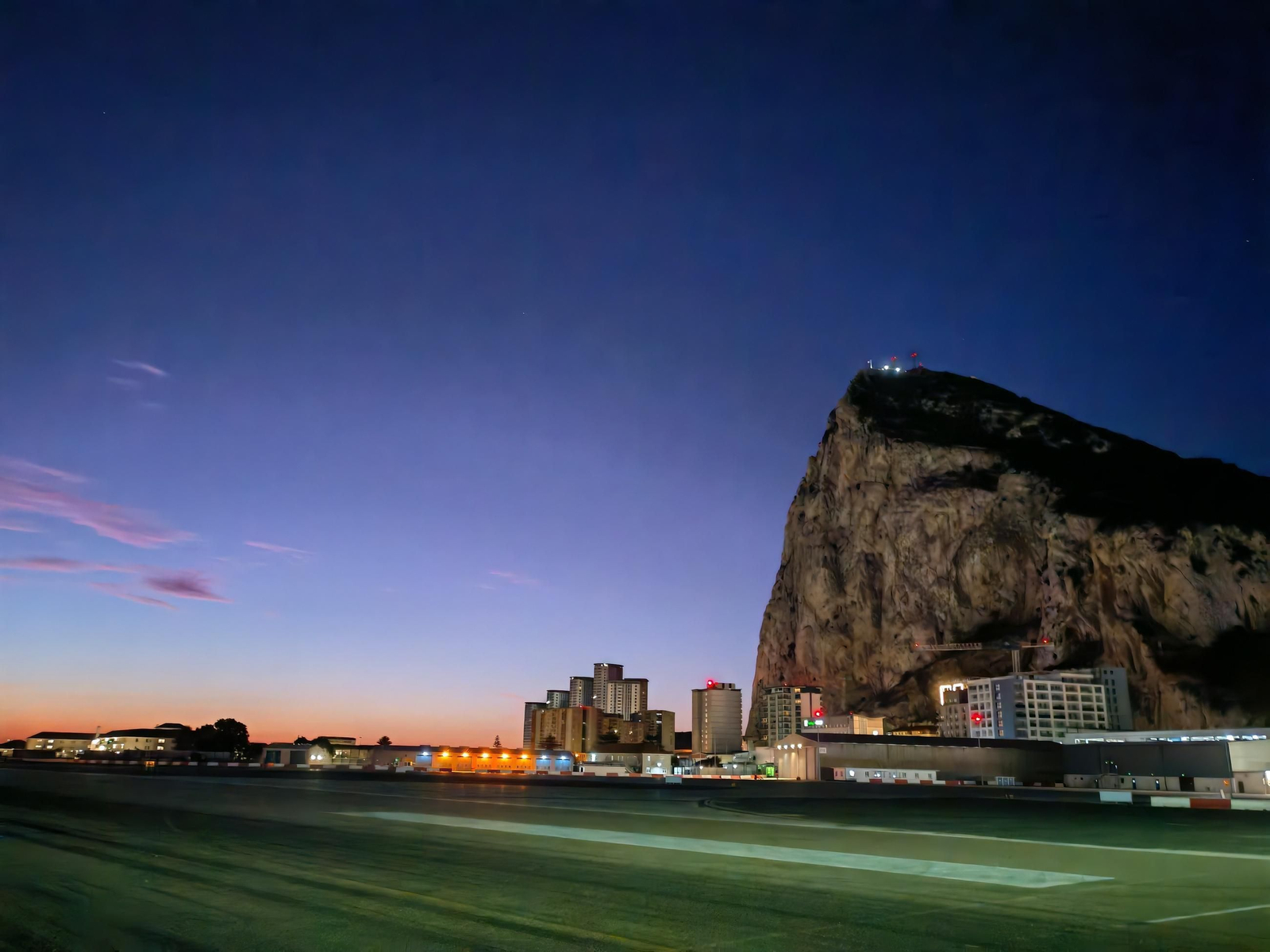 El Peñón de Gibraltar.