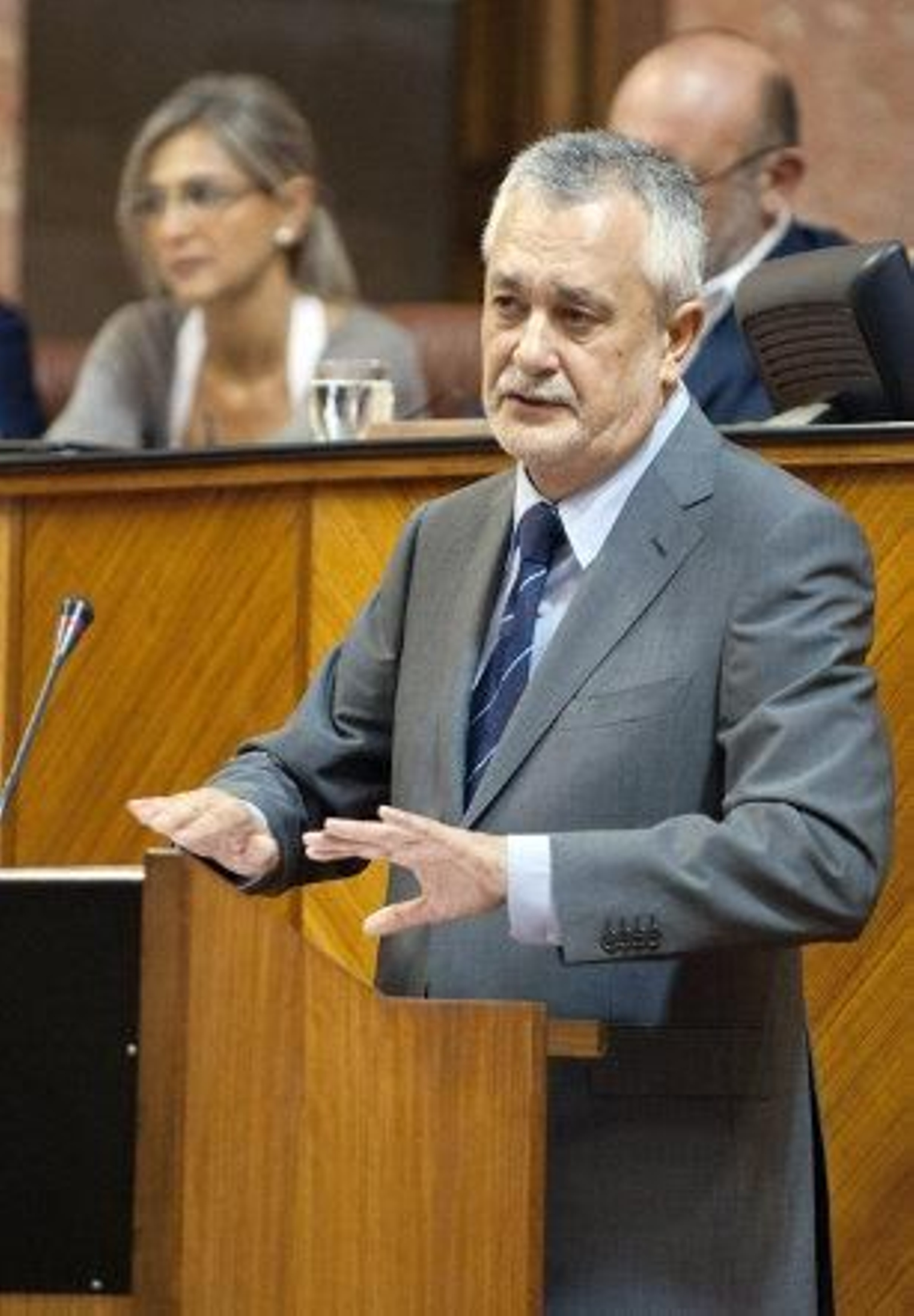 Griñán anuncia una regularización de las viviendas ilegales en Andalucía