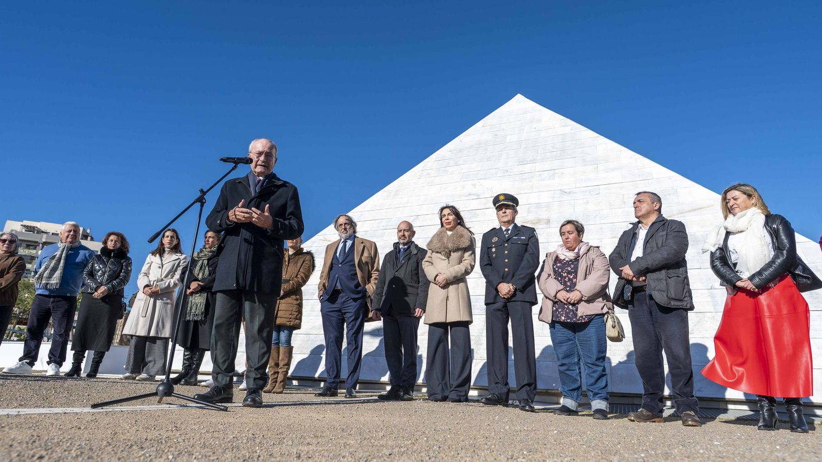 Homenaje a las personas represaliadas durante la Guerra Civil y la dictadura franquista en Málaga