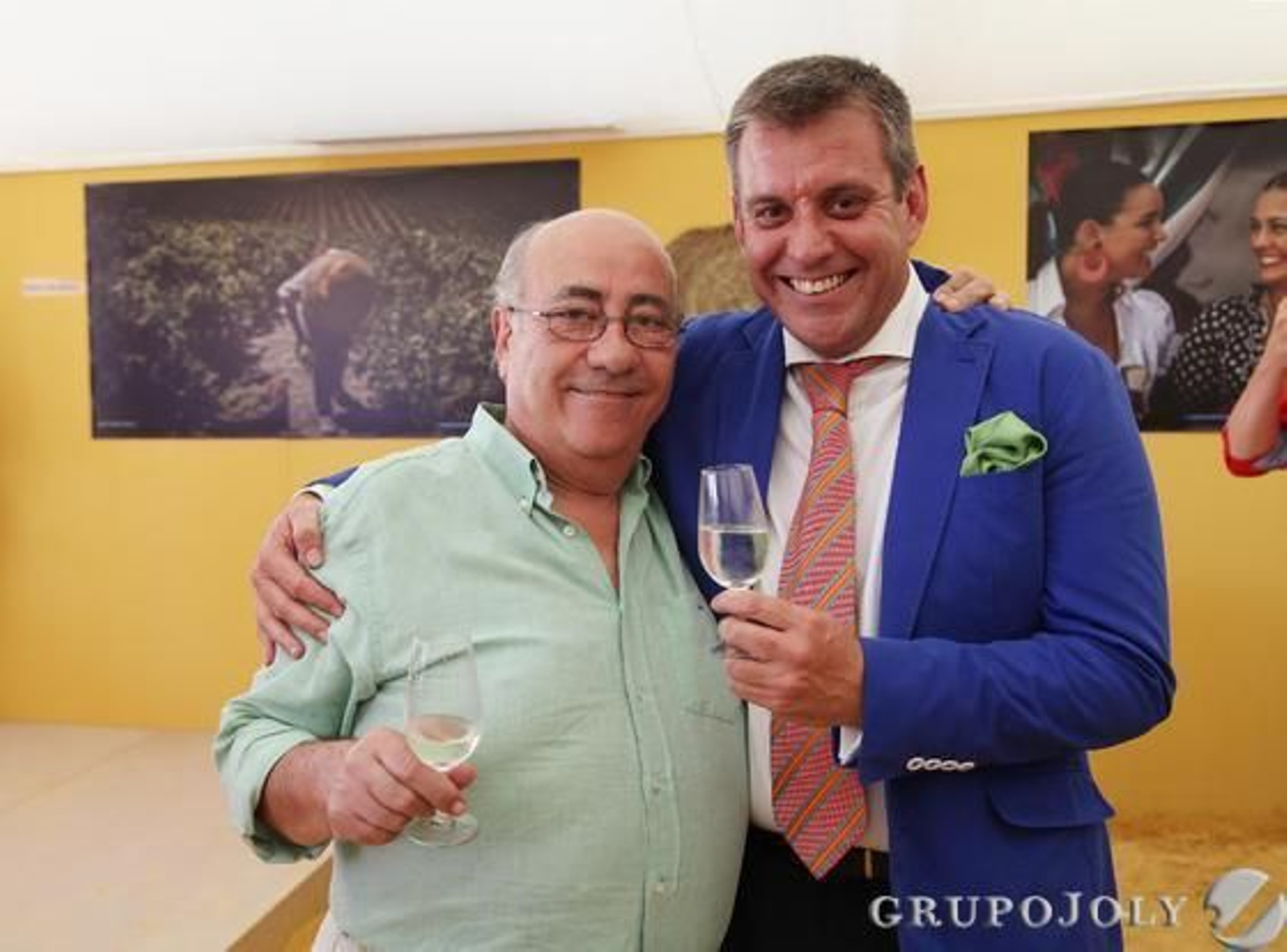 El hostelero Faustino Rodríguez y Antonio Recioy, de la empresa grupo Recicab

Foto: Vanesa Lobo