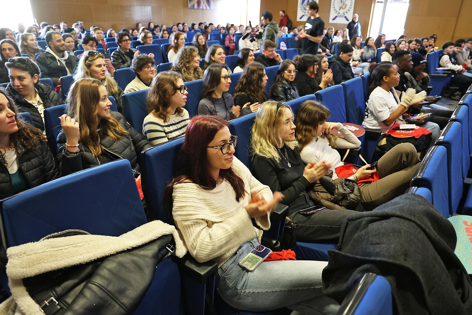 Imágenes de la bienvenida a estudiantes Erasmus de la Universidad de Huelva