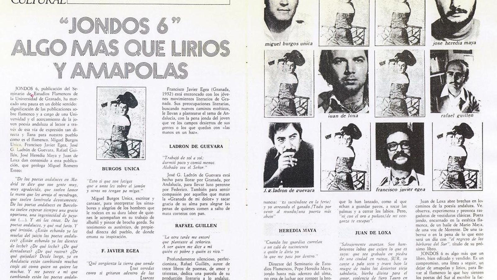 Un artículo de Antonio Ramos Espejo sobre el libro