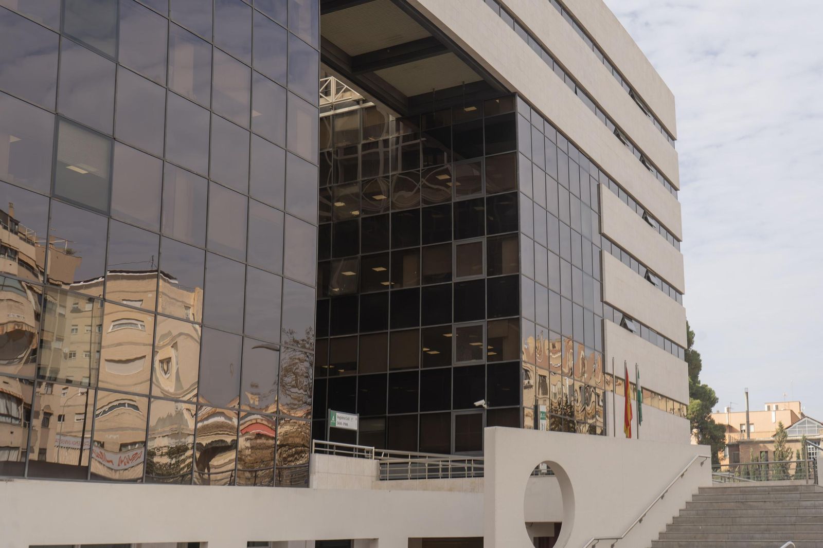 Fachada de los juzgados de Caleta, donde está Juzgado de Violencia sobre la Mujer número 2