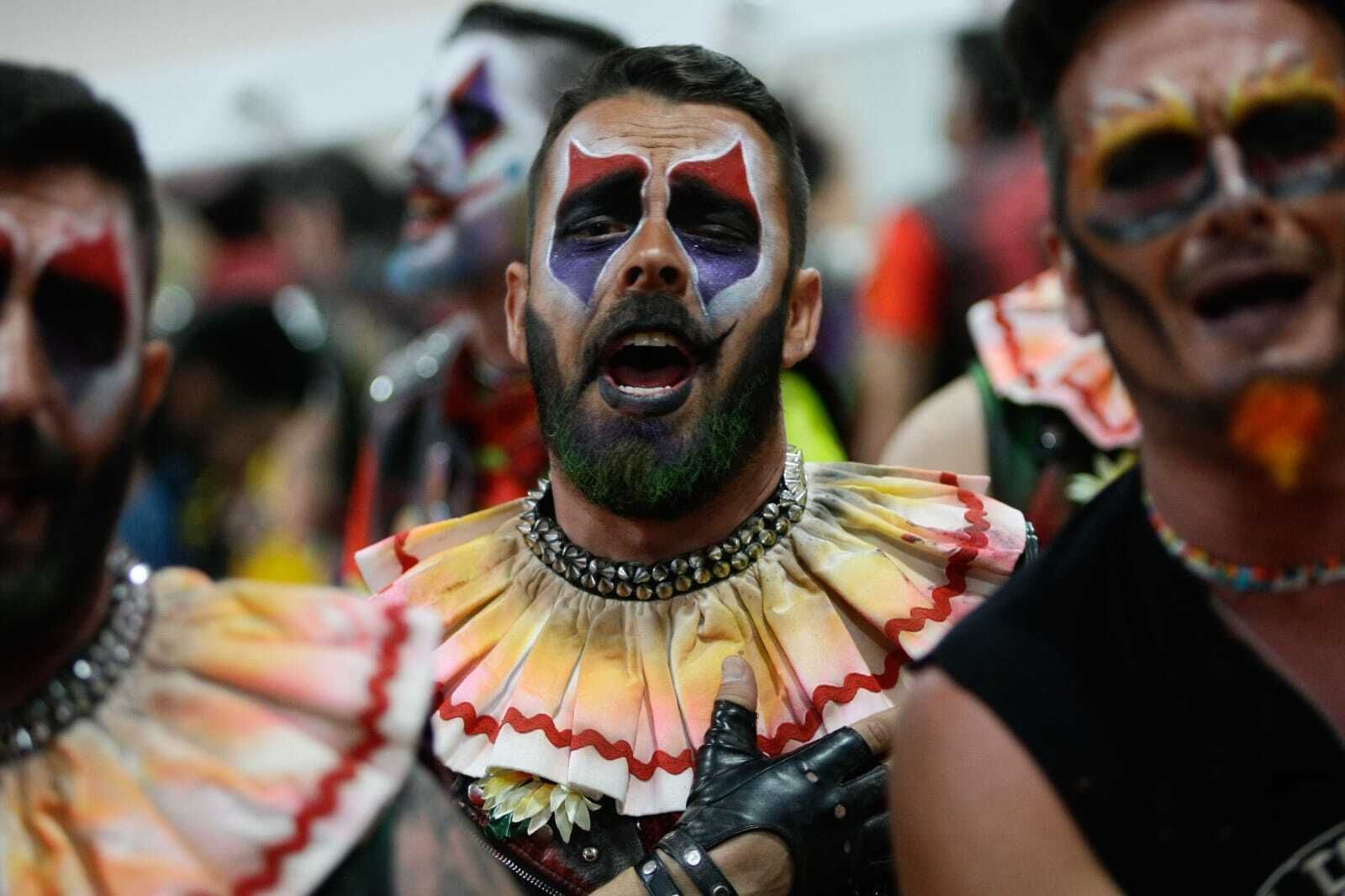 El ambiente en camerinos