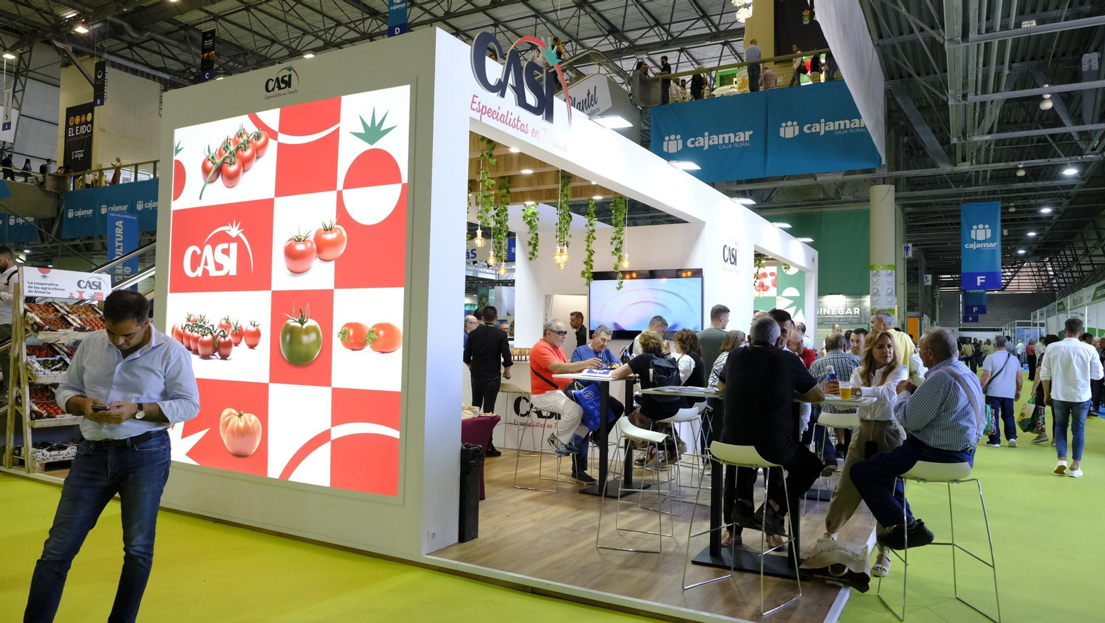 Imágenes del primer día de Infoagro Exhibition en Aguadulce