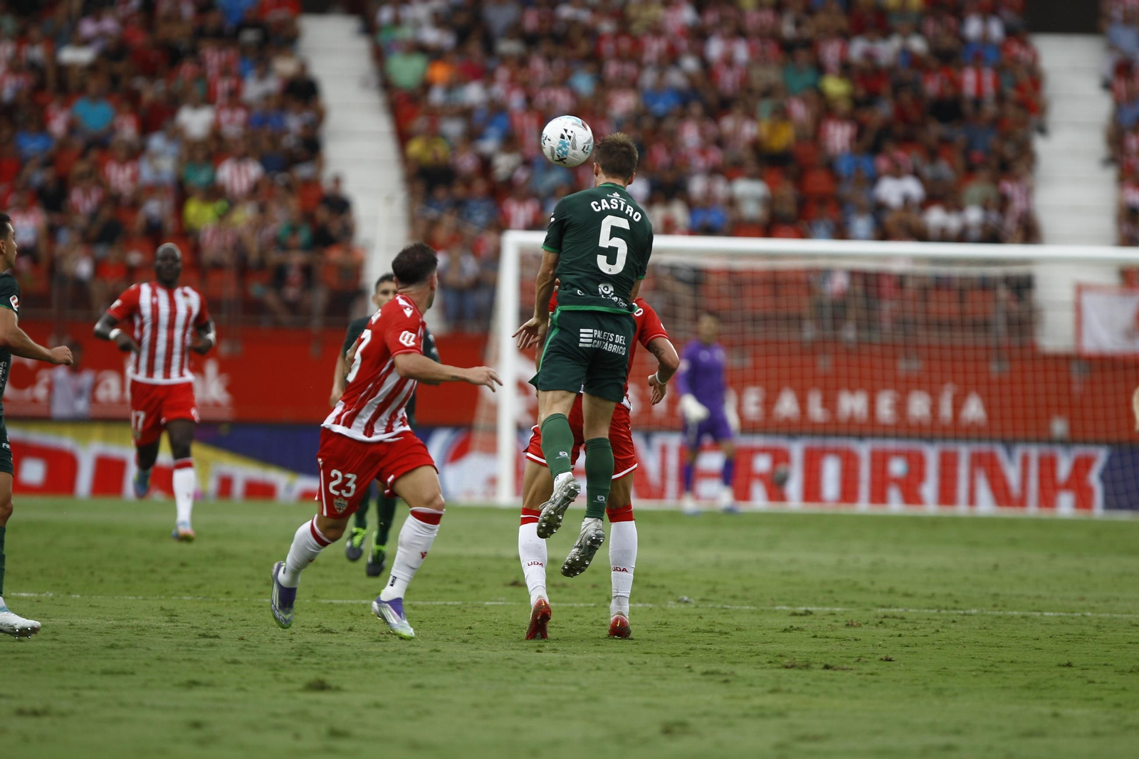 Las mejores fotos del partido U.D. Almería-Racing de Santander