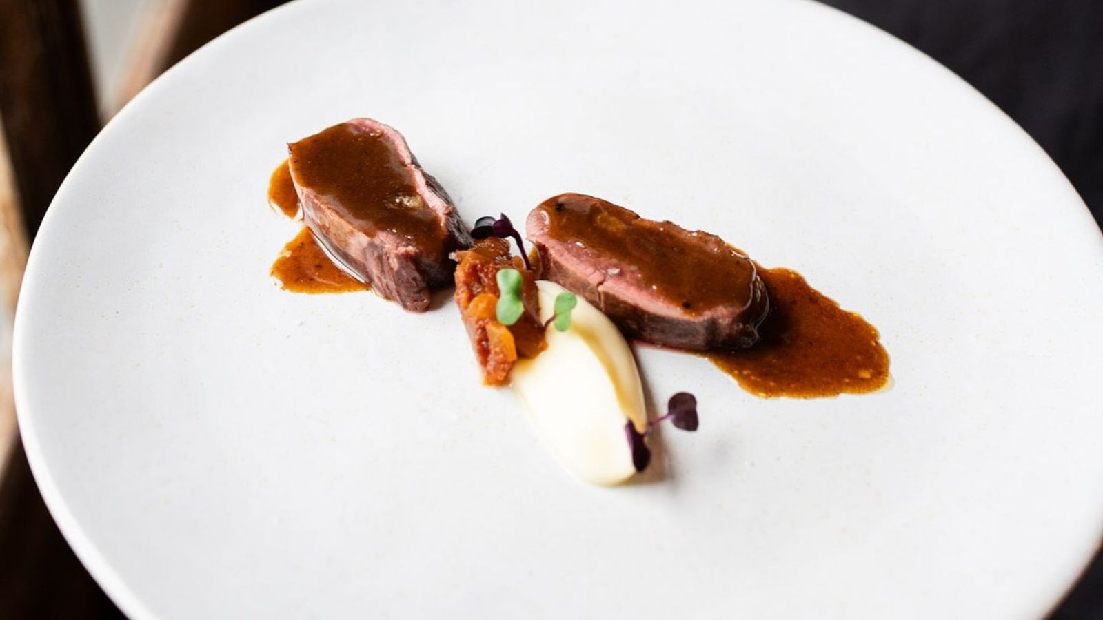 Plato del restaurante Atxa, en Tarifa