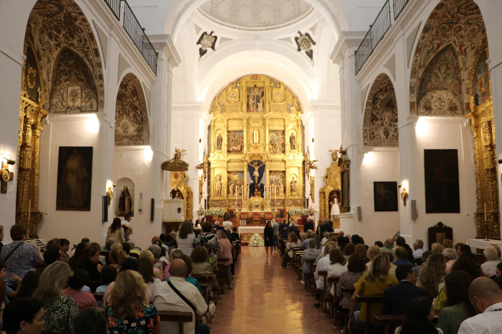 La misa reapertura de la iglesia de la Merced.