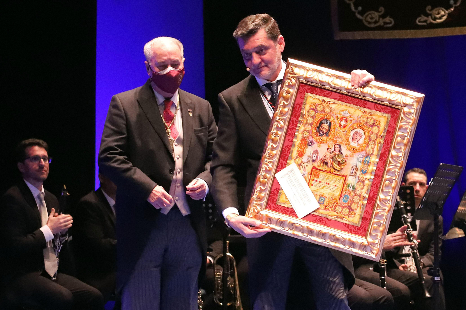 Imágenes del Pregón de la Semana Santa de Huelva 2021 de Eduardo Sugrañes