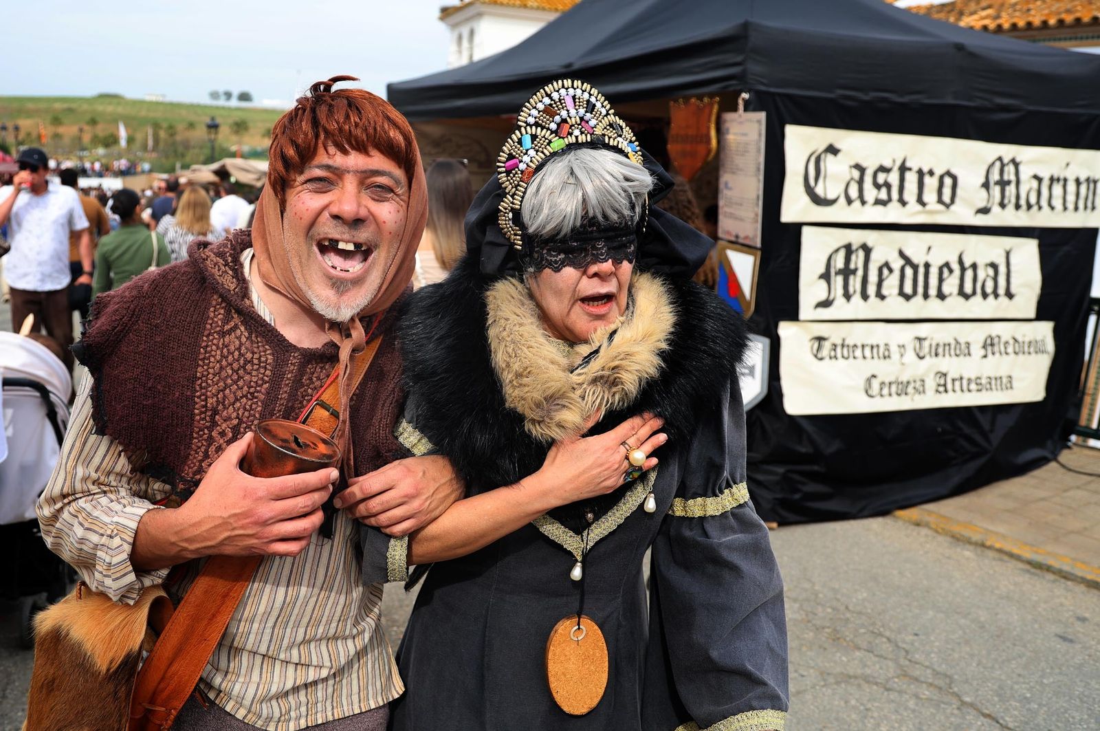 Imágenes del ambiente en el sábado 16 de marzo en Huelva