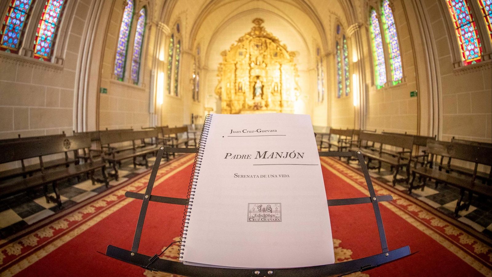 Presentación del homenaje a Andres Manjón en la Abadia del Sacromonte de Granada