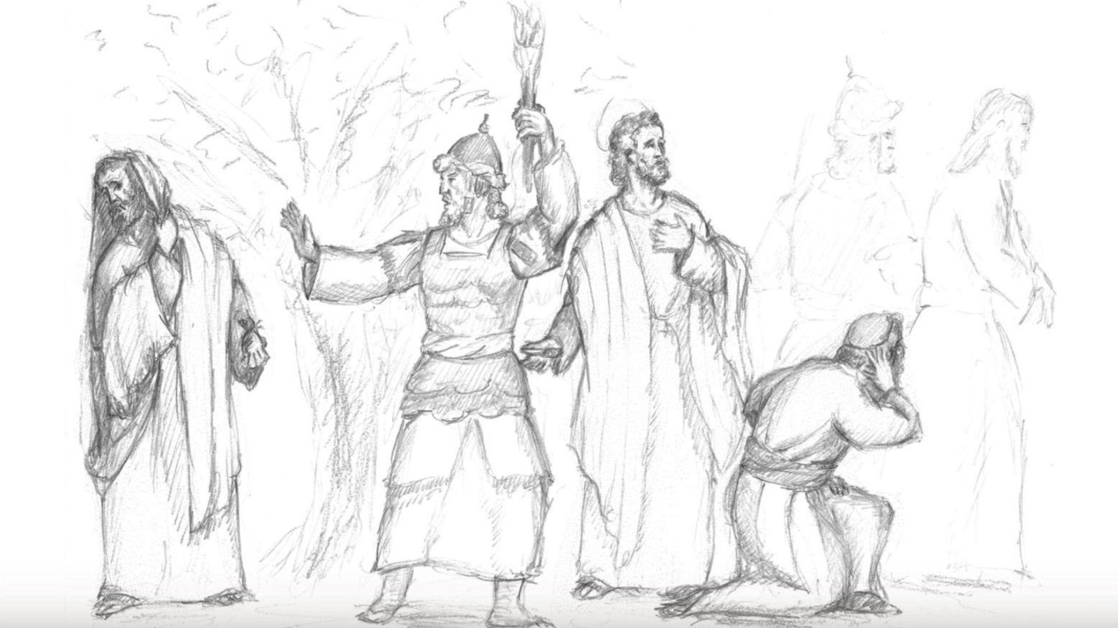 Proyecto del conjunto escultórico del 'Prendimiento de Jesús' de Granada