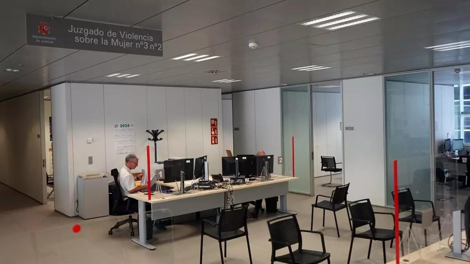 Juzgado de Violencia sobre la Mujer n.º 3 de Las Palmas de Gran Canaria, recientemente inaugurado.