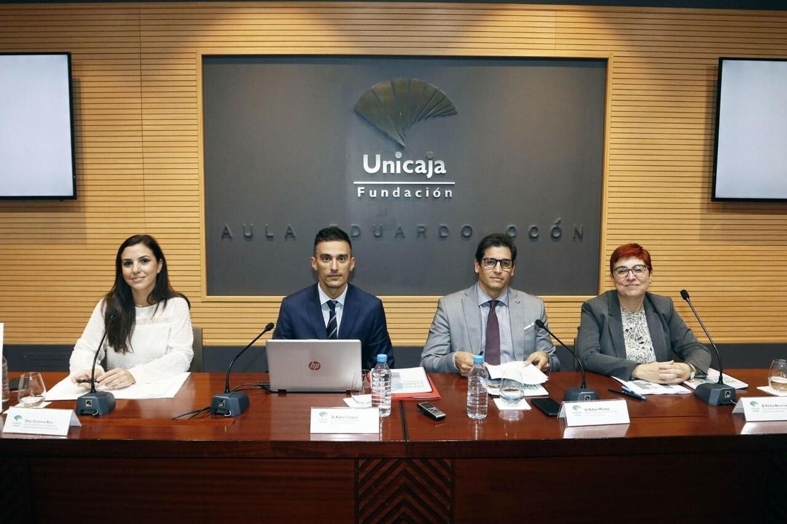 Un momento de la presentación del informe esta mañana.