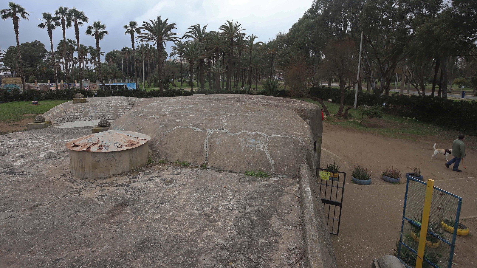 Búnkeres del parque Princesa Sofía de La Línea