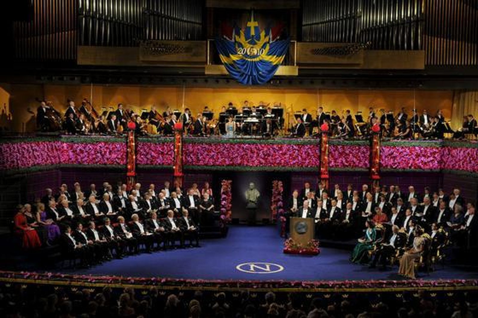Ceremonia de los Premio Nobel 2010  Foto: Reuters/AFP Photo/EFE