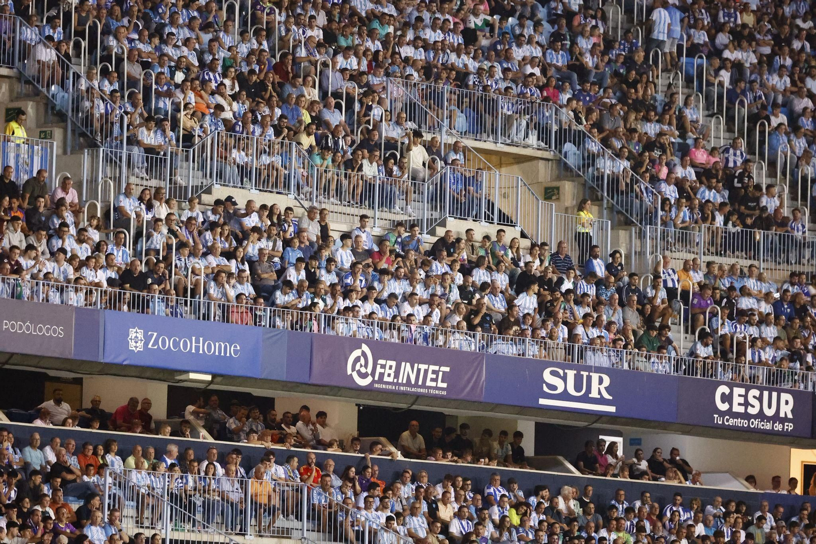 Las fotos del Málaga CF-Deportivo