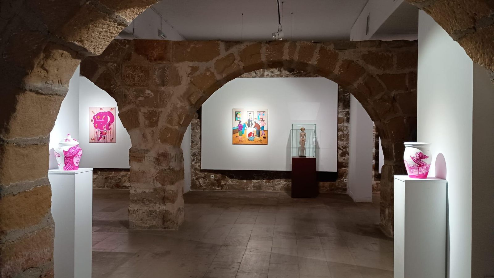 La Galería Renace se encuentra en pleno casco histórico de Baeza.