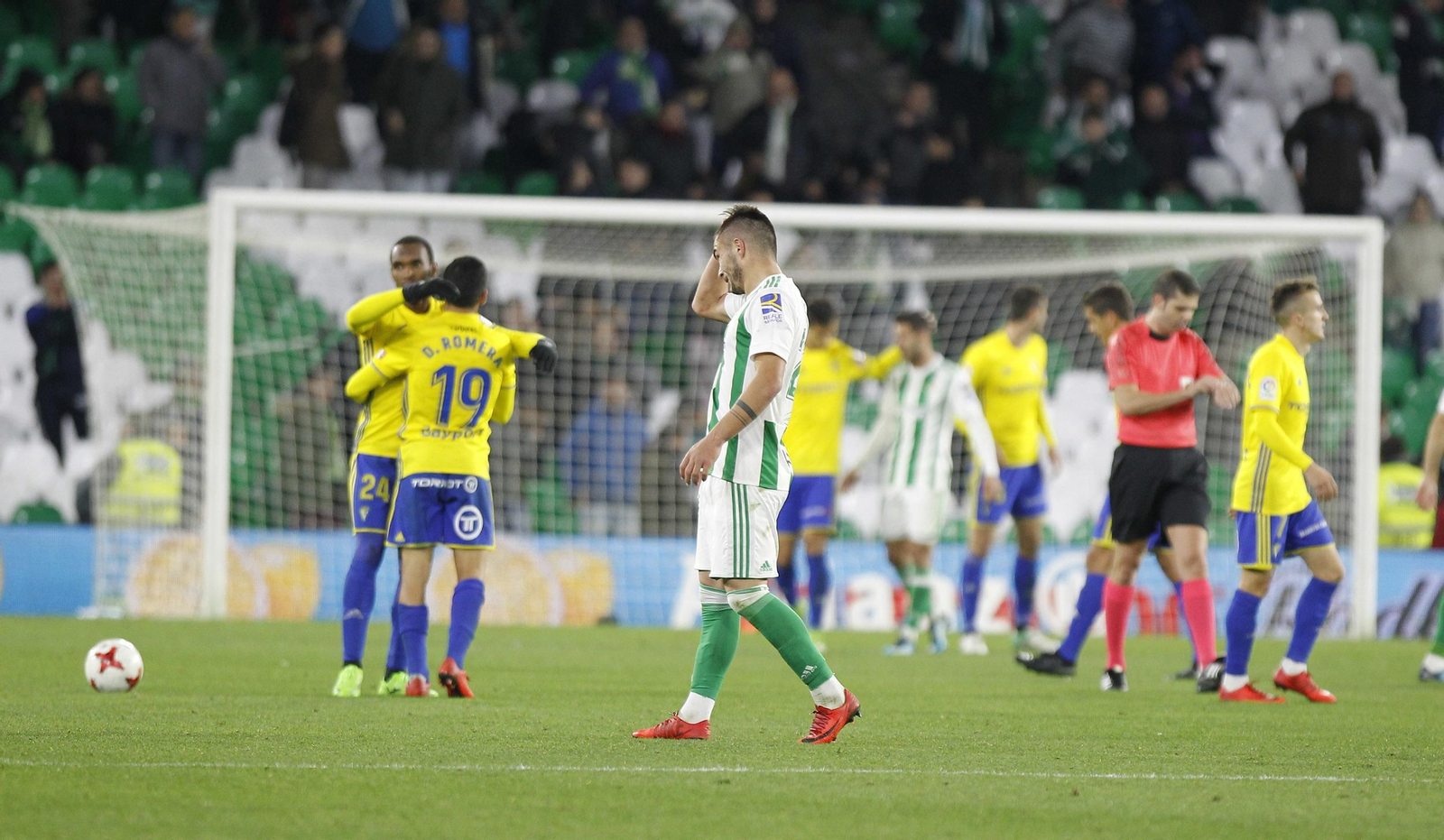 Imágenes del Betis-Cádiz de Copa.