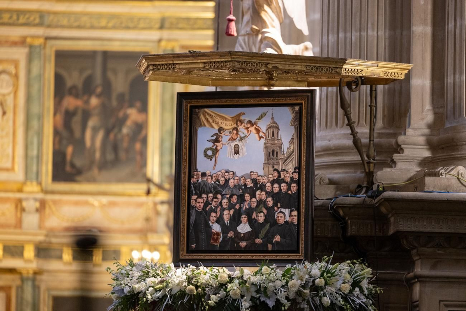 Ceremonia de beatificación de 124 mártires de la Iglesia de Jaén