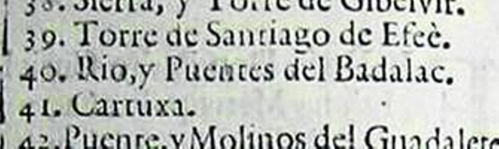 Foto 4. Fuente B. N. E. Detalle del mapa de Francisco Zarzana. De 1787, de los términos de Xerez, para el conde de Floridablanca. (En el recuadro el  Badalejo.)