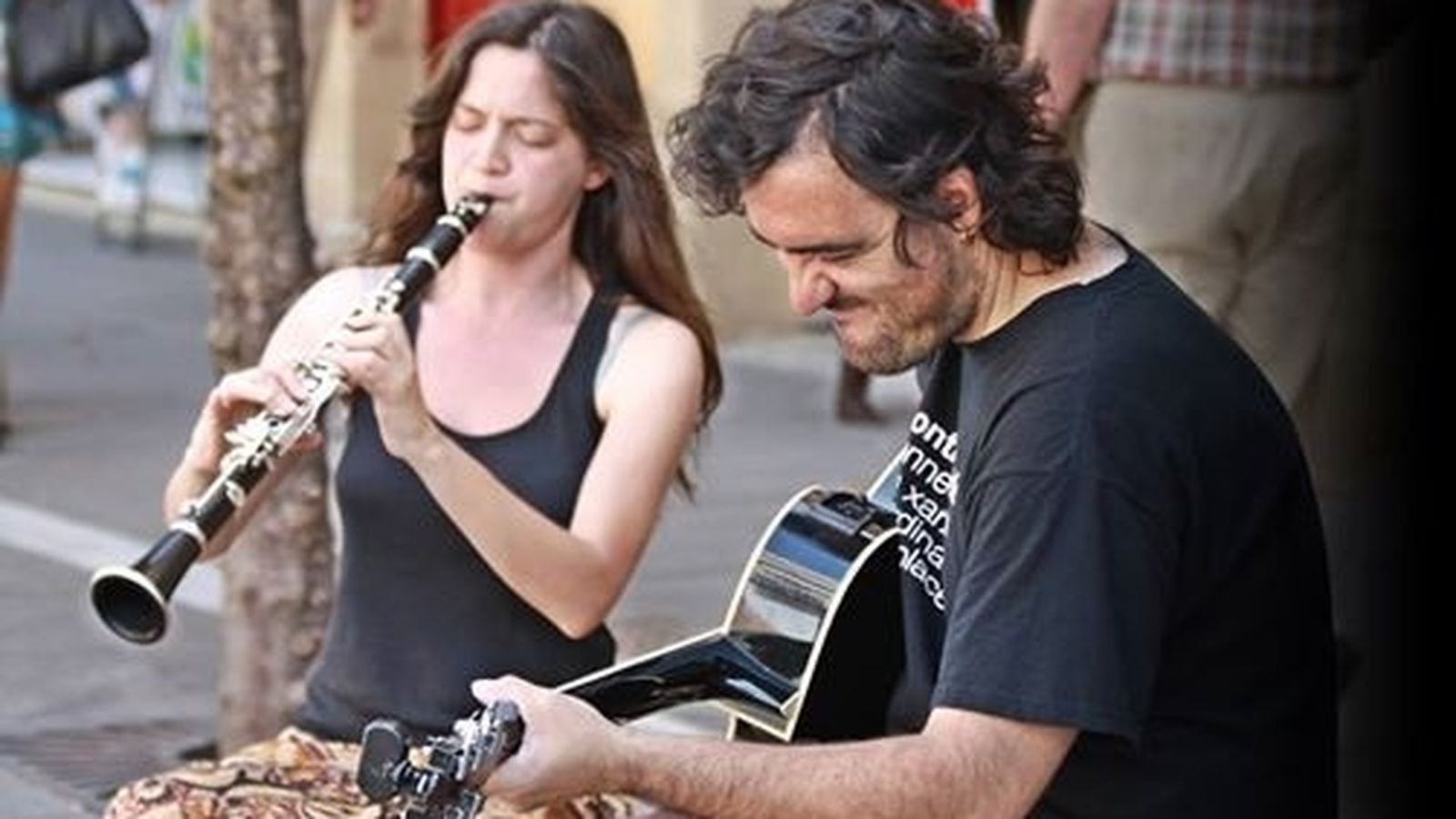 El domador de medusas, durante un concierto en Jerez