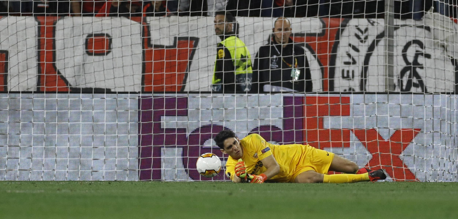 Las imágenes del Sevilla FC- CFR Cluj