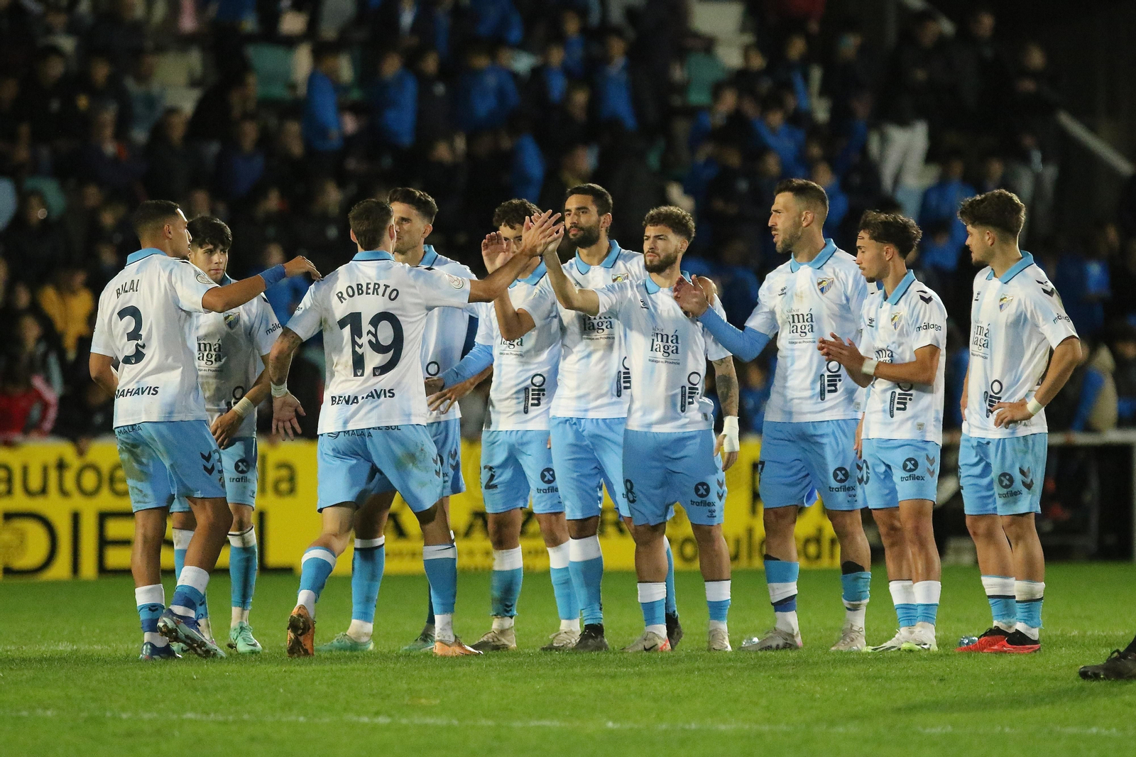 El Barakaldo-Málaga CF, en fotos