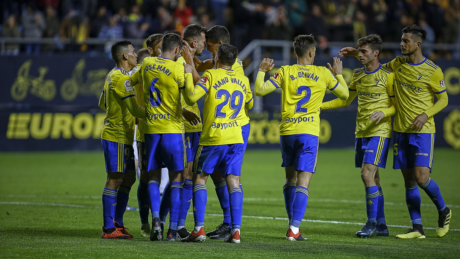 Partido Cádiz CF - Deportivo de La Coruña