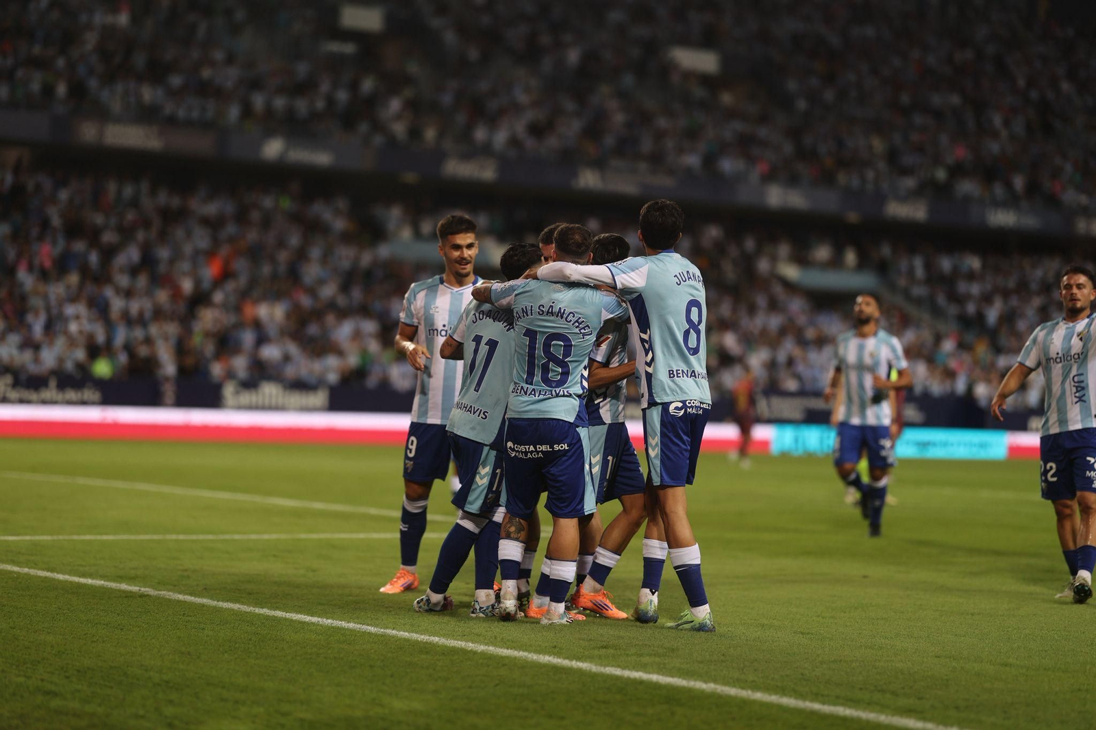 Las fotos del Málaga CF-Deportivo