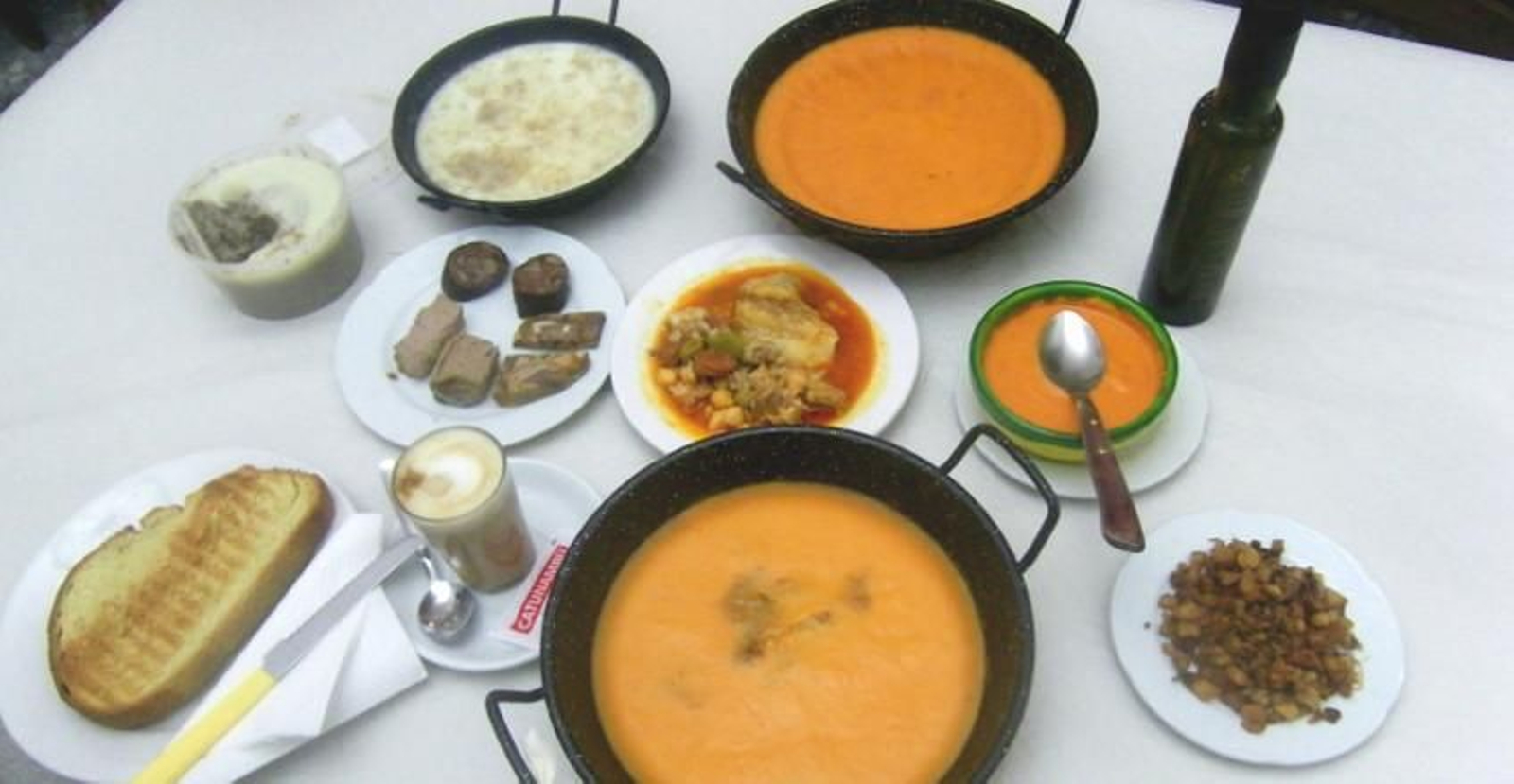 Así es el "paisaje desayunar" de la Venta El Soldao