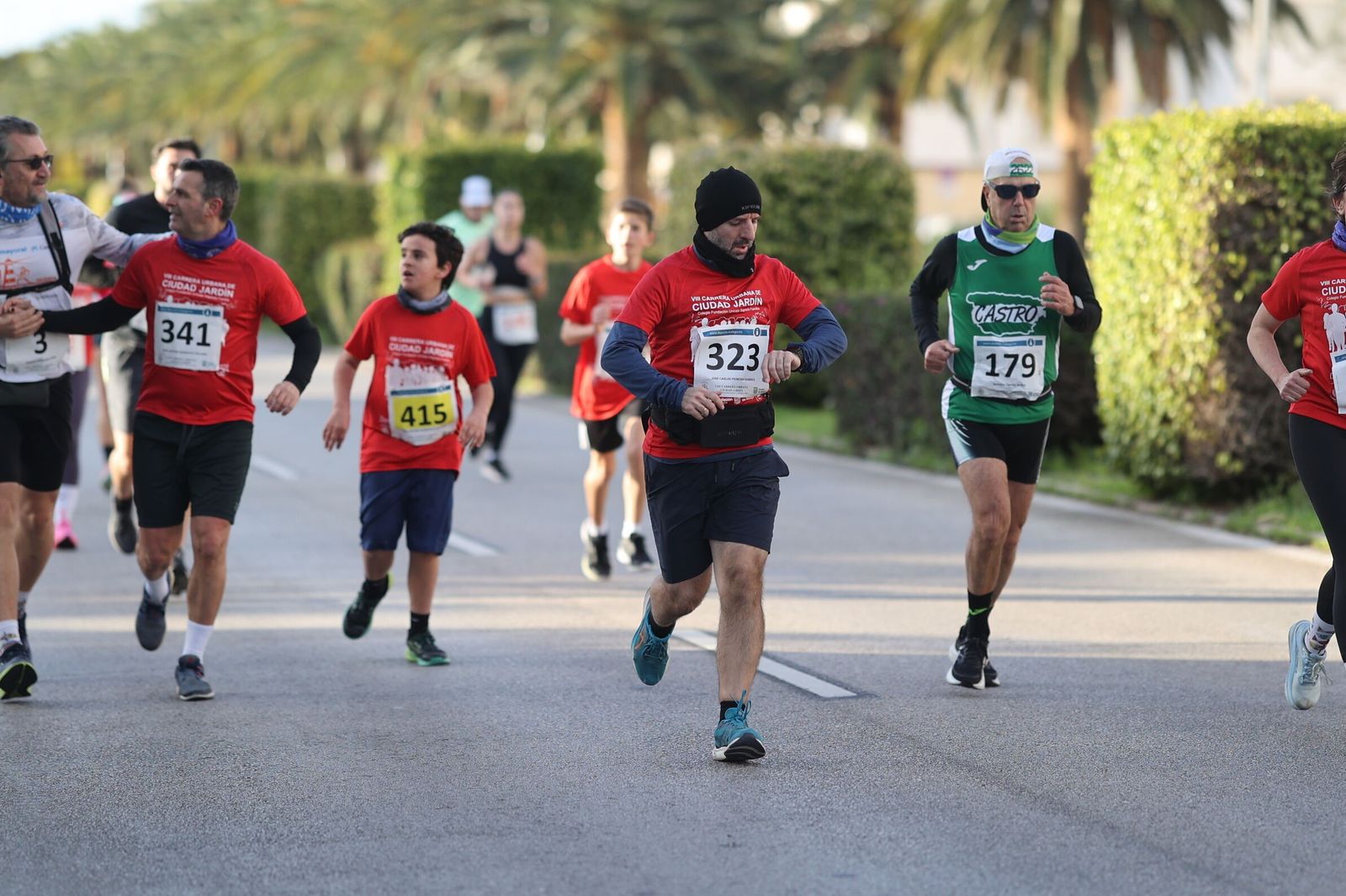 La Carrera Urbana Fundación Unicaja Sagrada Familia, en fotos