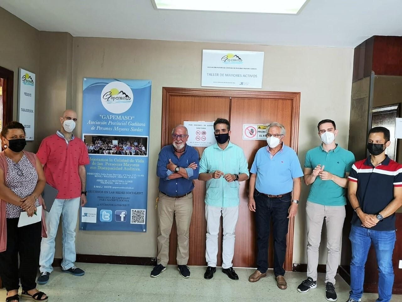 Reunión del PP con la asociación Apesorje y Gapemaso.