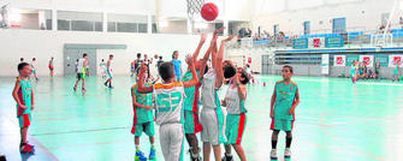 El buen ambiente predominó en cada uno de los partidos de los jóvenes.