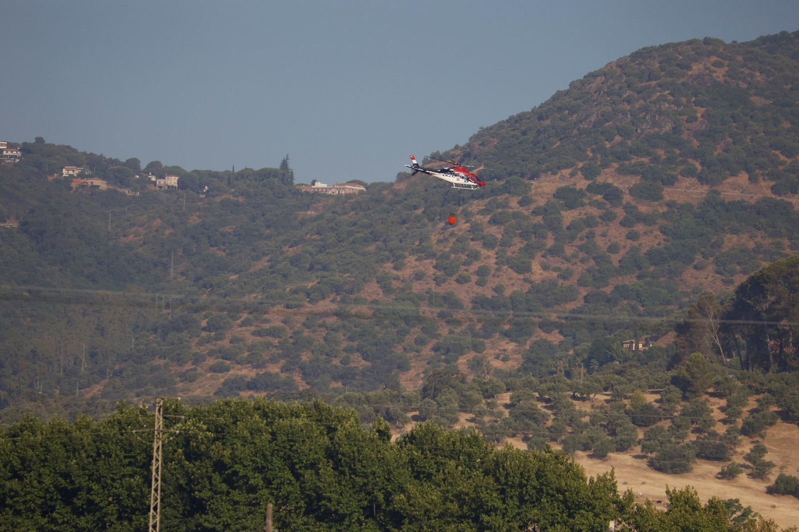 Las imágenes del incendio forestal de la Sierra de Córdoba