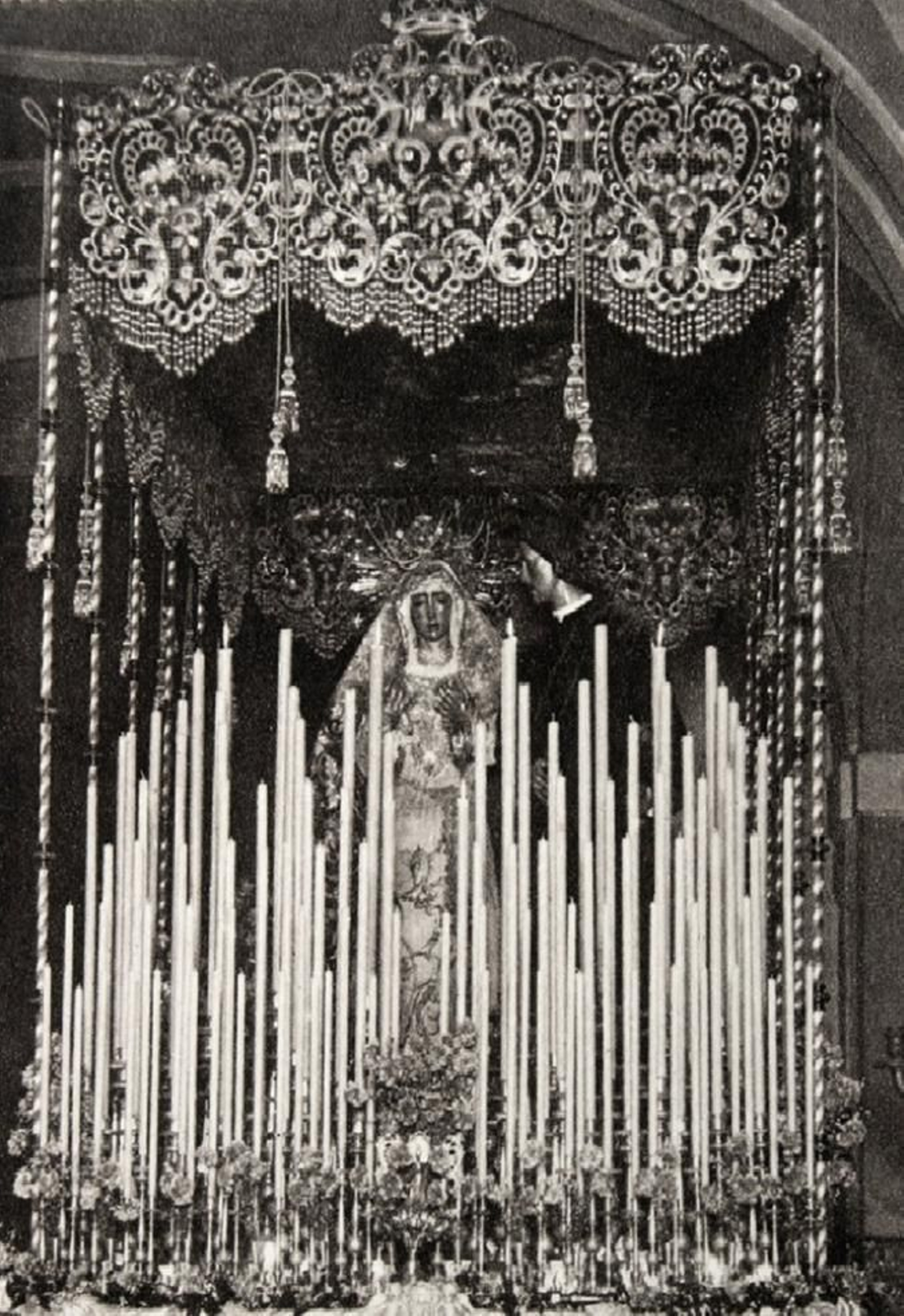 La Virgen del Dulce Nombre con San Juan. La Virgen del Dulce Nombre con San Juan.