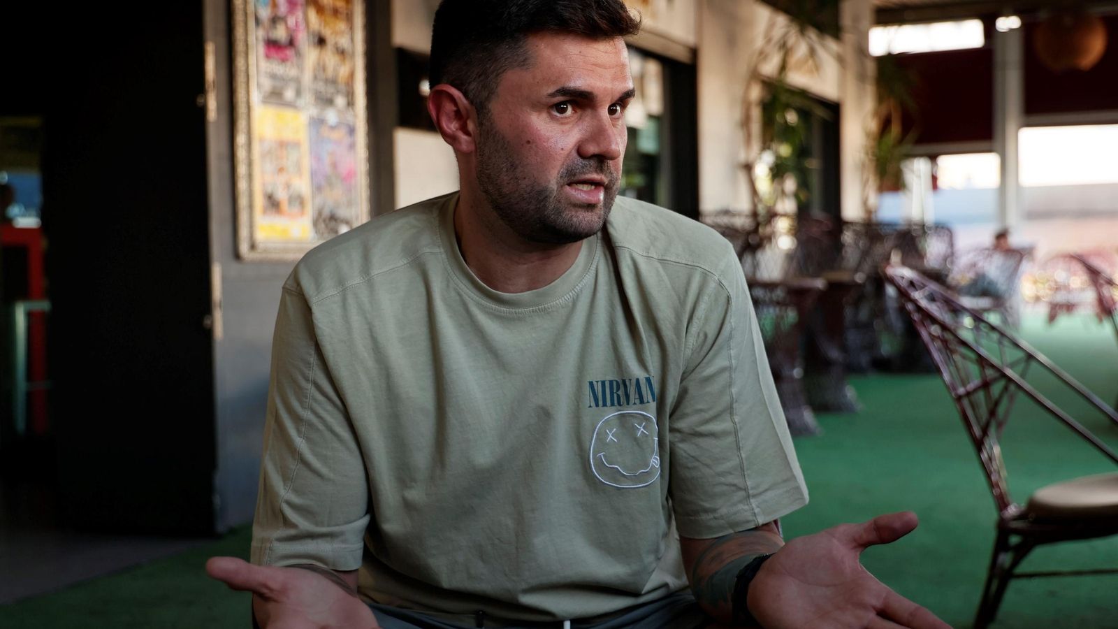 Daniel Linares, hermano del Suizo.