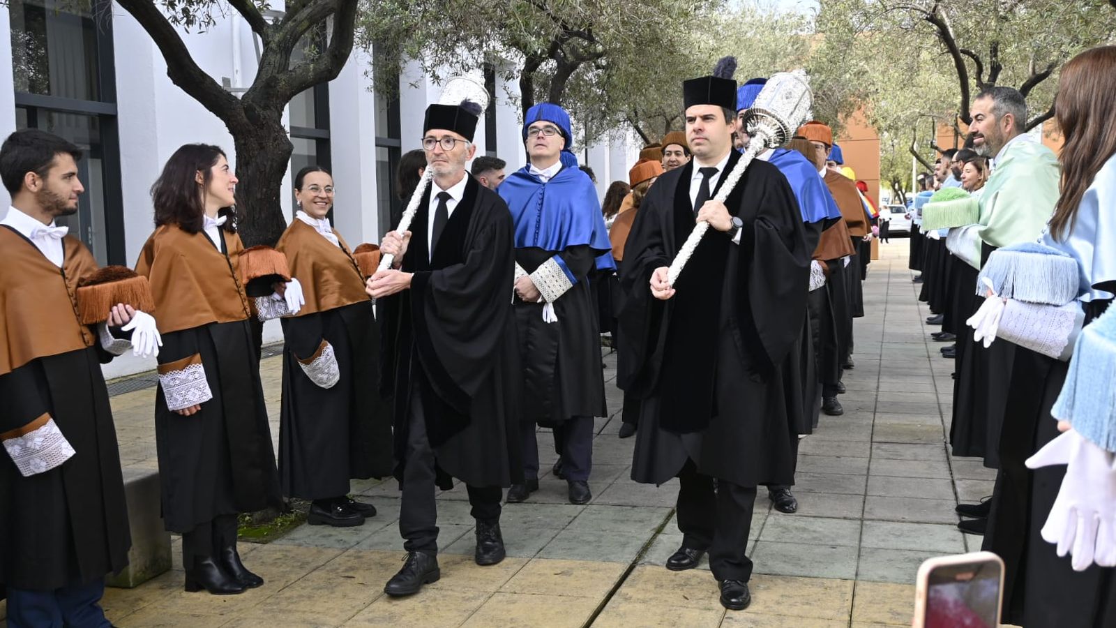 Acto de celebración del 3 de marzo en el Jacobo del Barco de la Onubense.