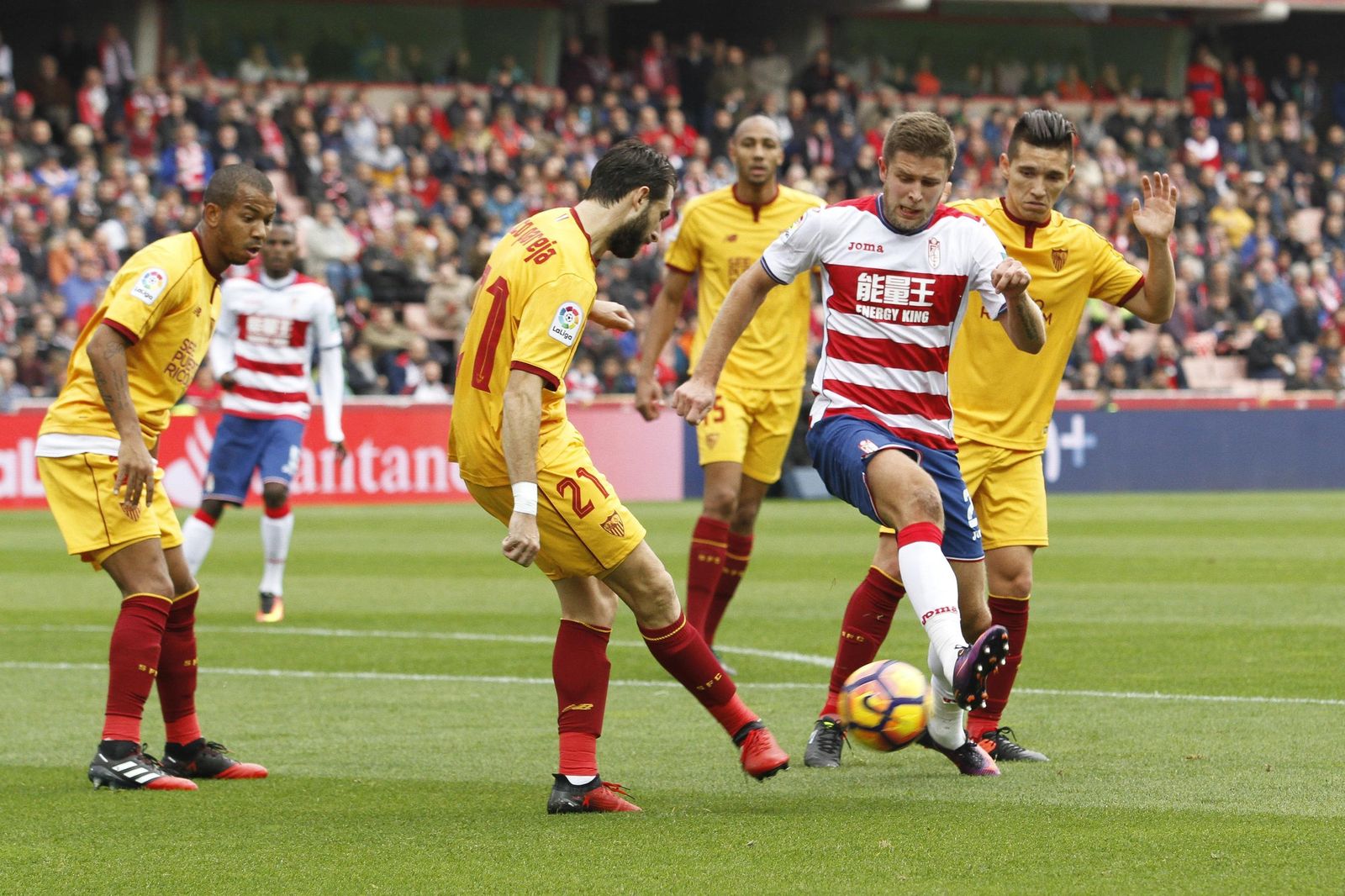 El Granada-Sevilla, en imágenes