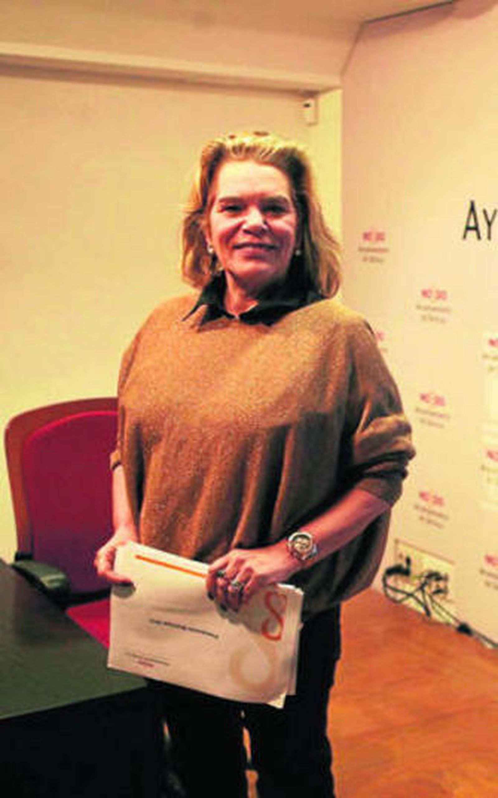 La delegada de Hacienda, Asunción Fley.