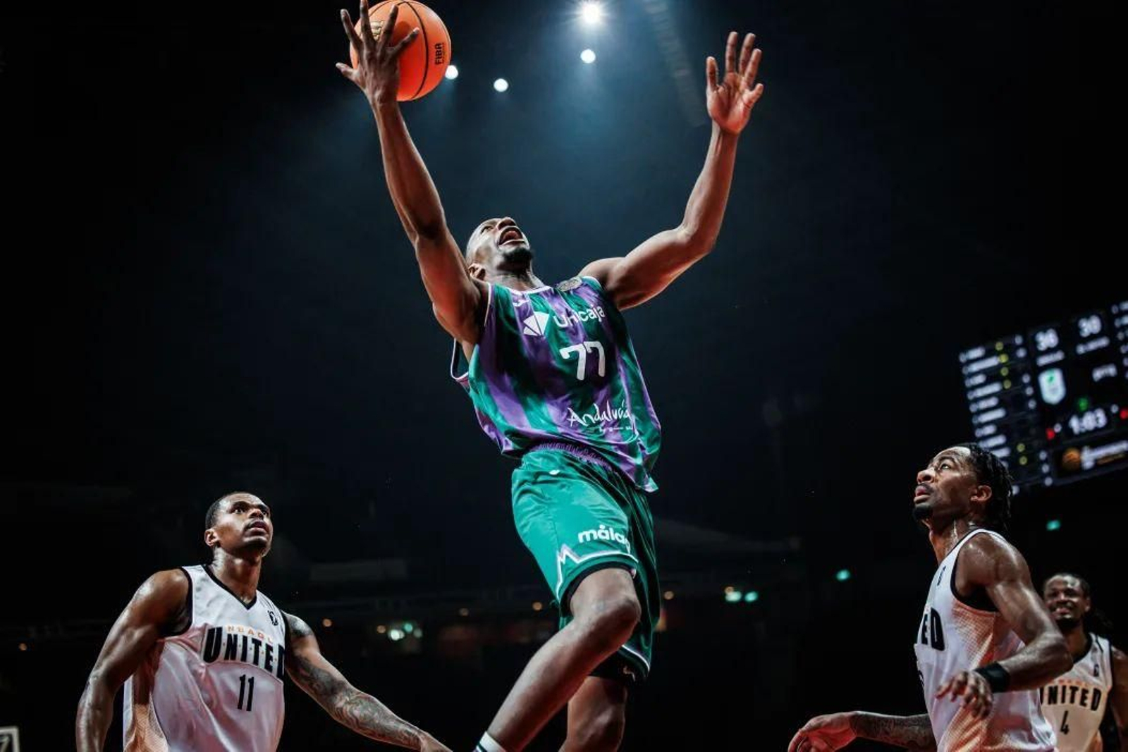 Unicaja CB-G League United, en fotos